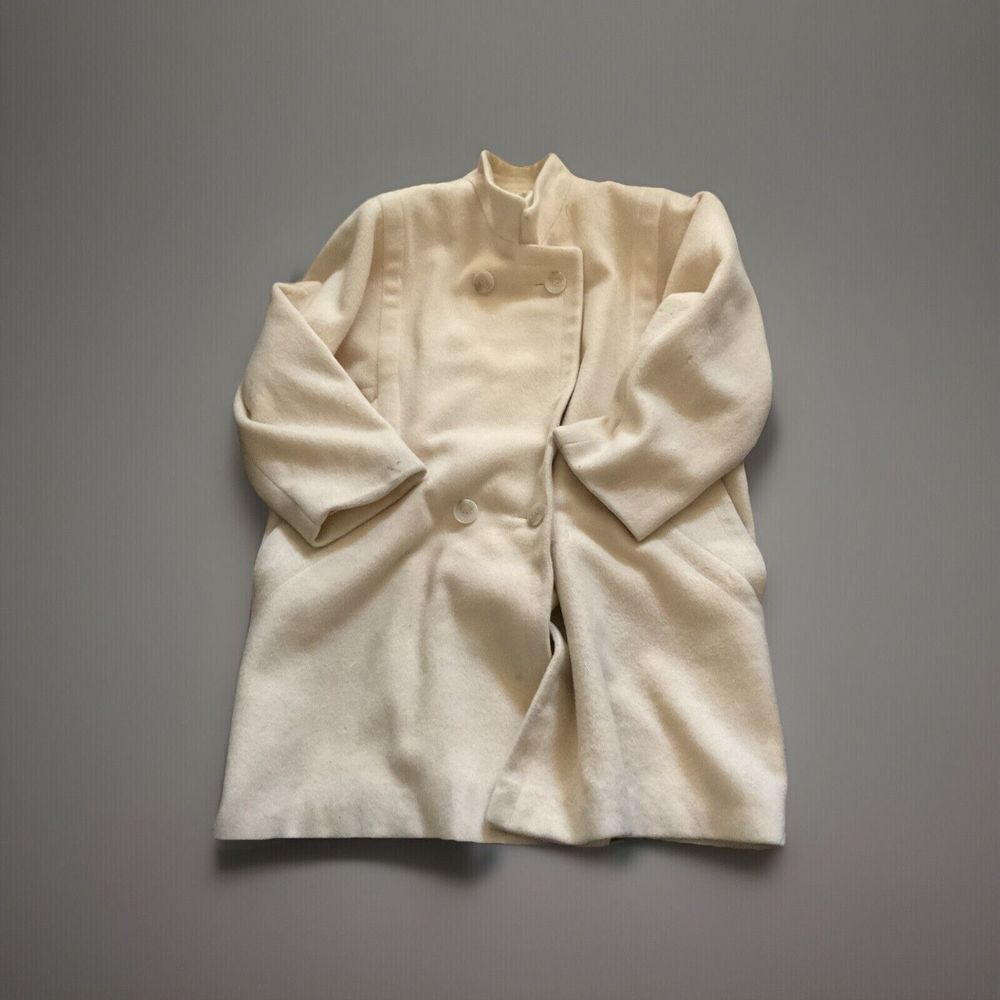 Vintage Worumbo Cream Color Jacket Womens Size L
